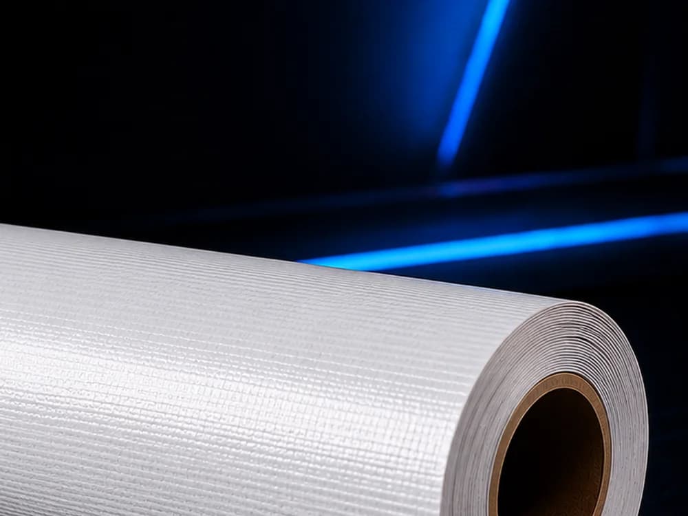 Frontlit molinó alapanyag — 510 g/m² vastag, időjárásálló PVC ponyva tekercs